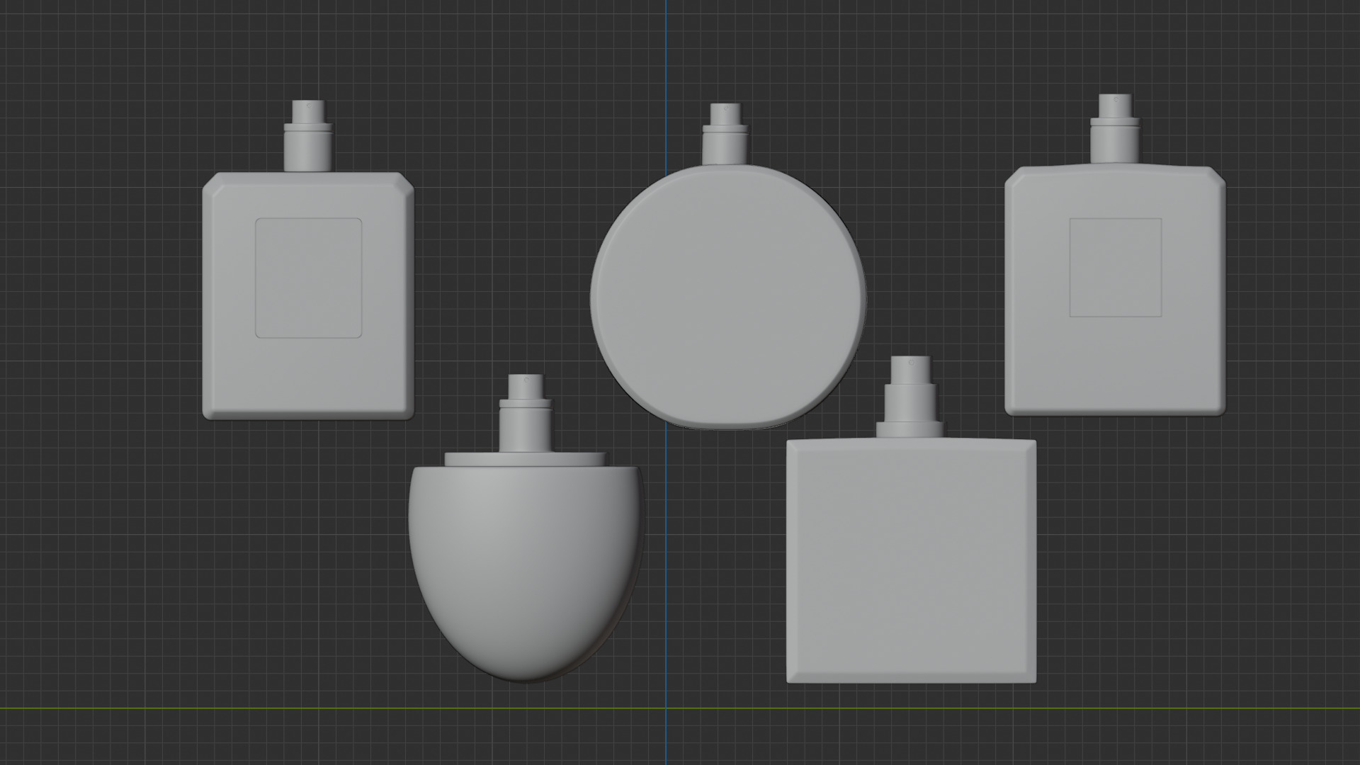 Perfume Bottle Collection 3D model_11