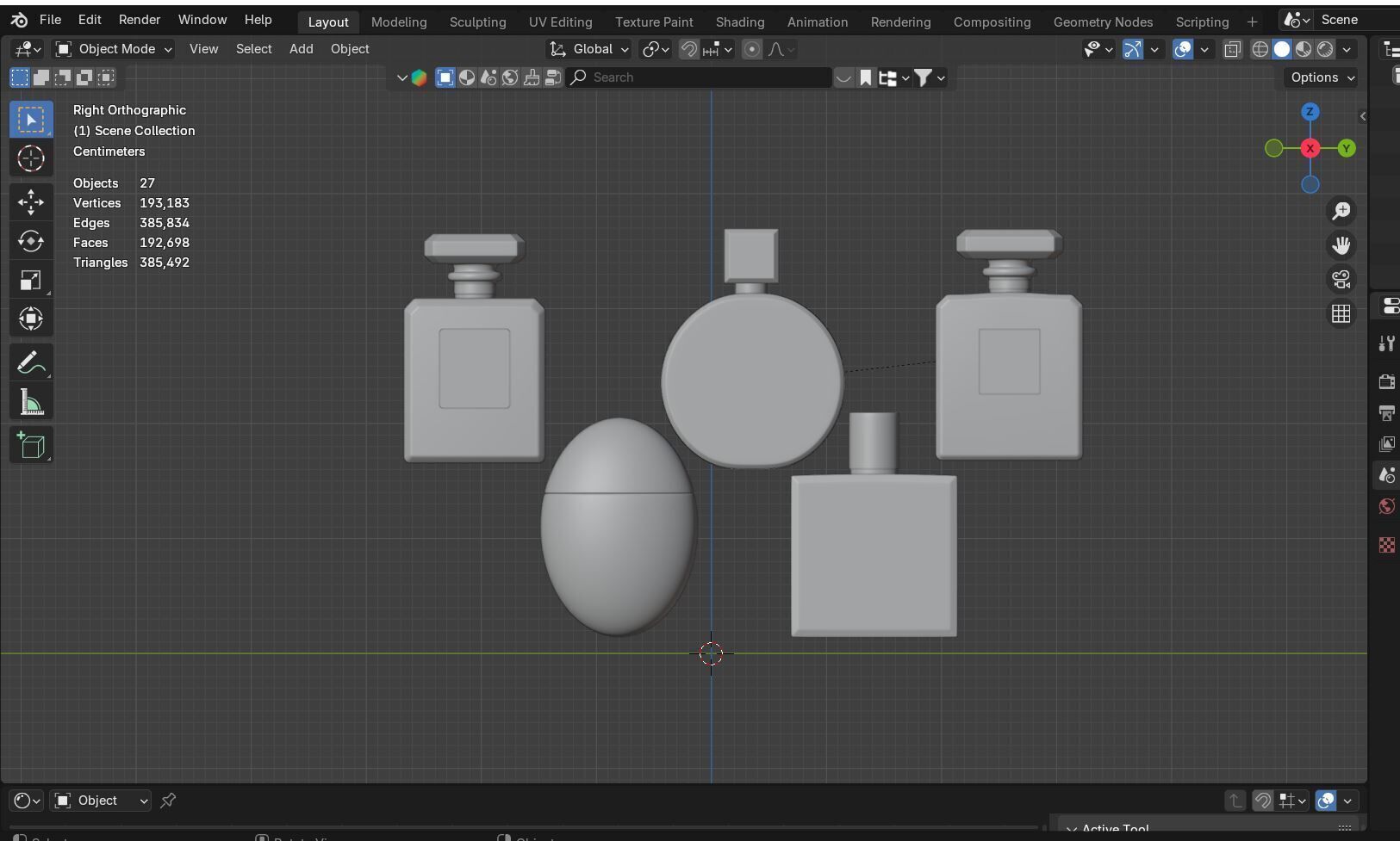 Perfume Bottle Collection 3D model_23