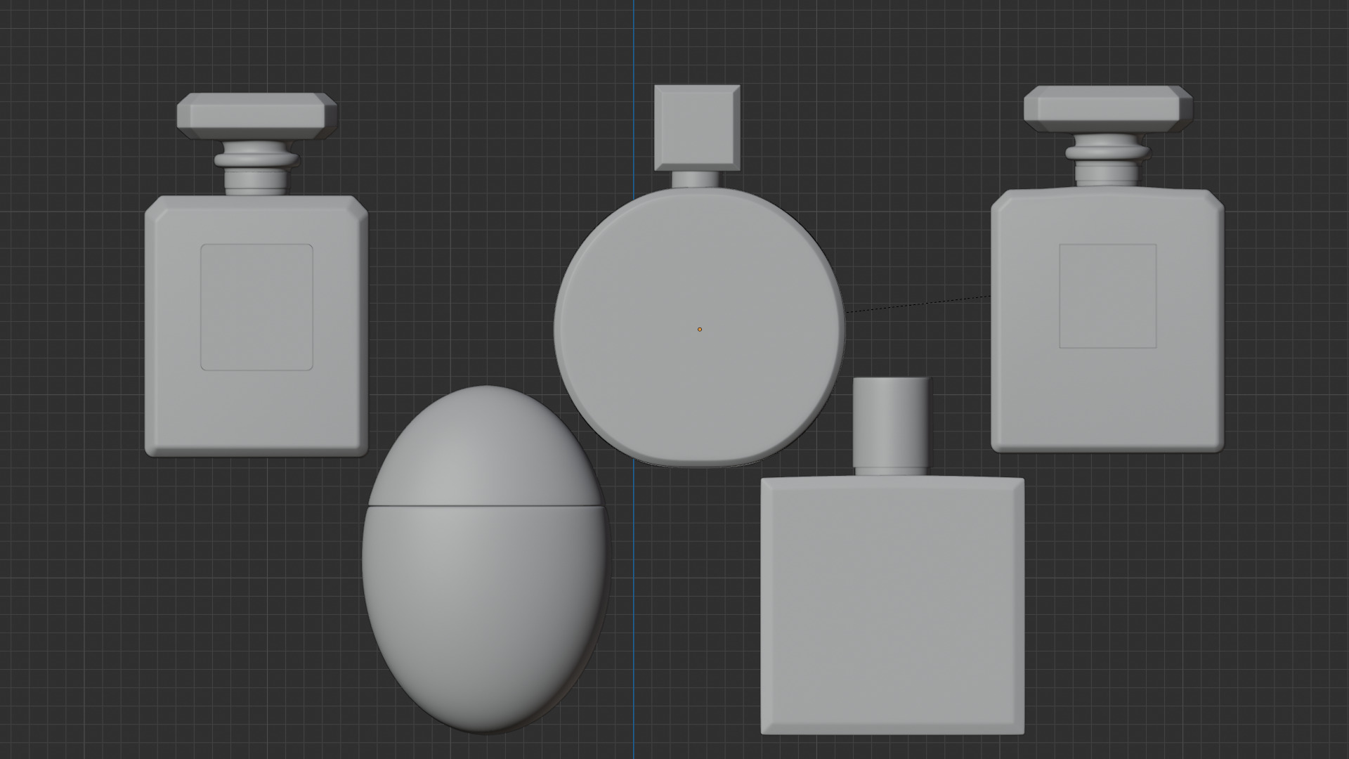 Perfume Bottle Collection 3D model_9