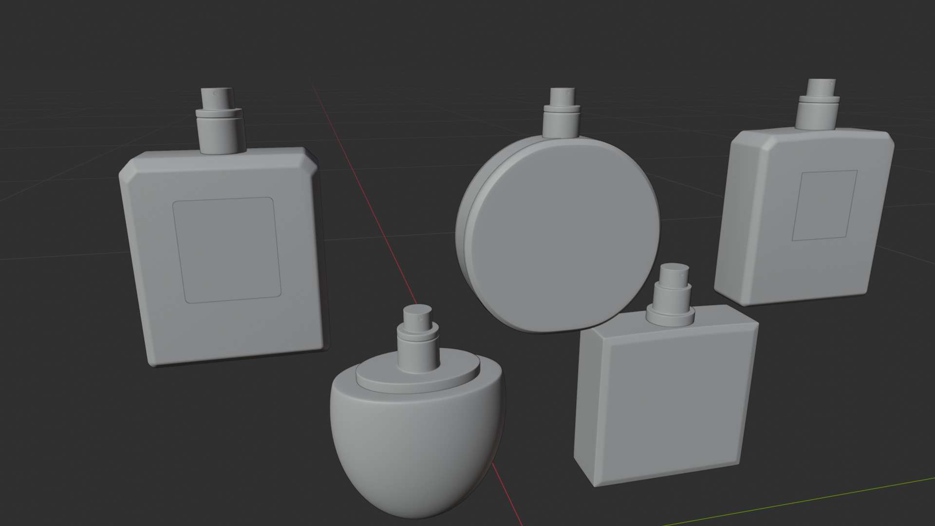 Perfume Bottle Collection 3D model_12