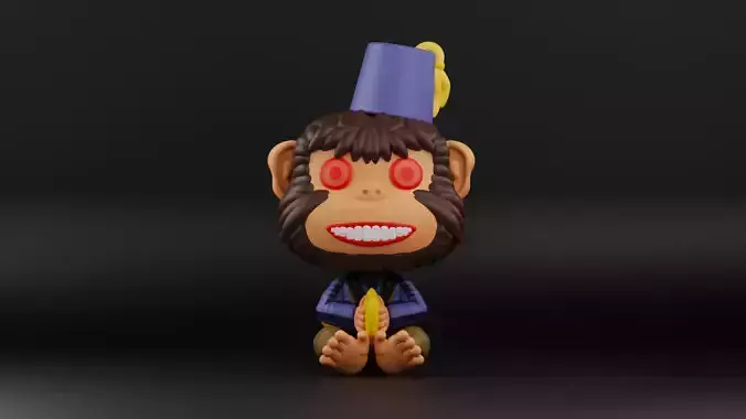 Monkey Bomb Funko pop from Call of Duty  3D print model