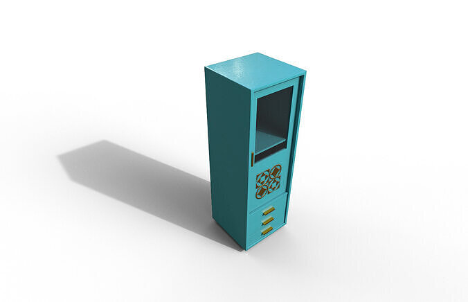 Modern Furniture 3D Model Low-poly 3D model