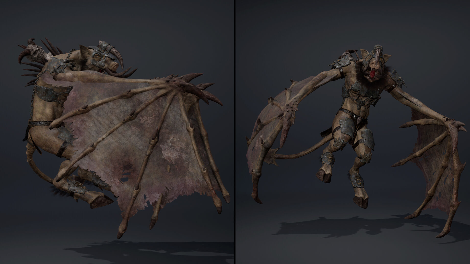 Thunder Brutal Wing2 Low-poly 3D model_6