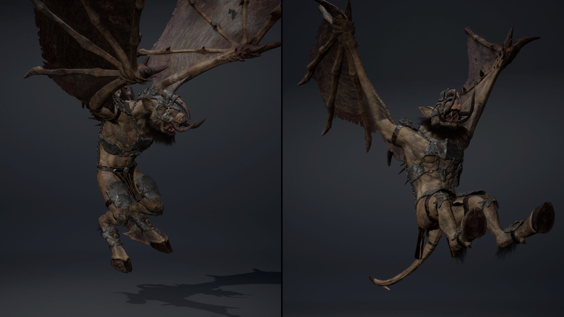 Thunder Brutal Wing2 Low-poly 3D model_8