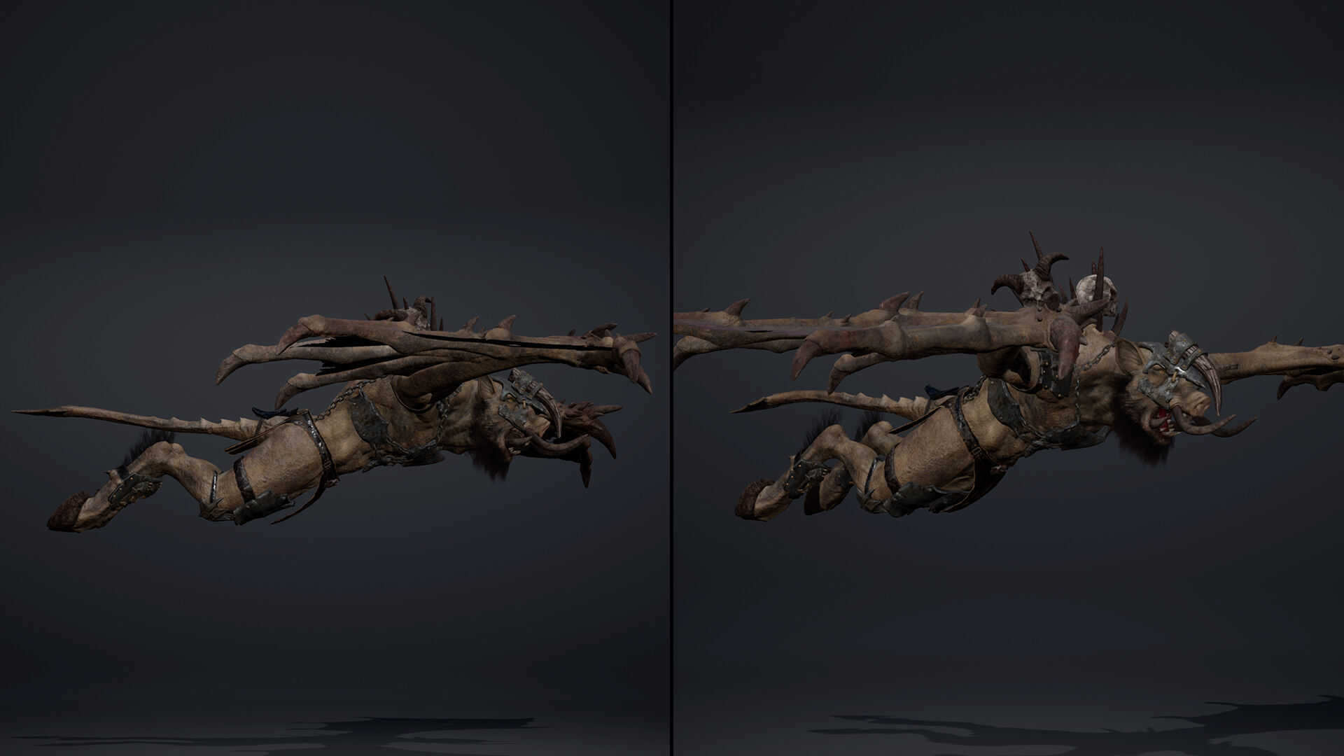 Thunder Brutal Wing2 Low-poly 3D model_13