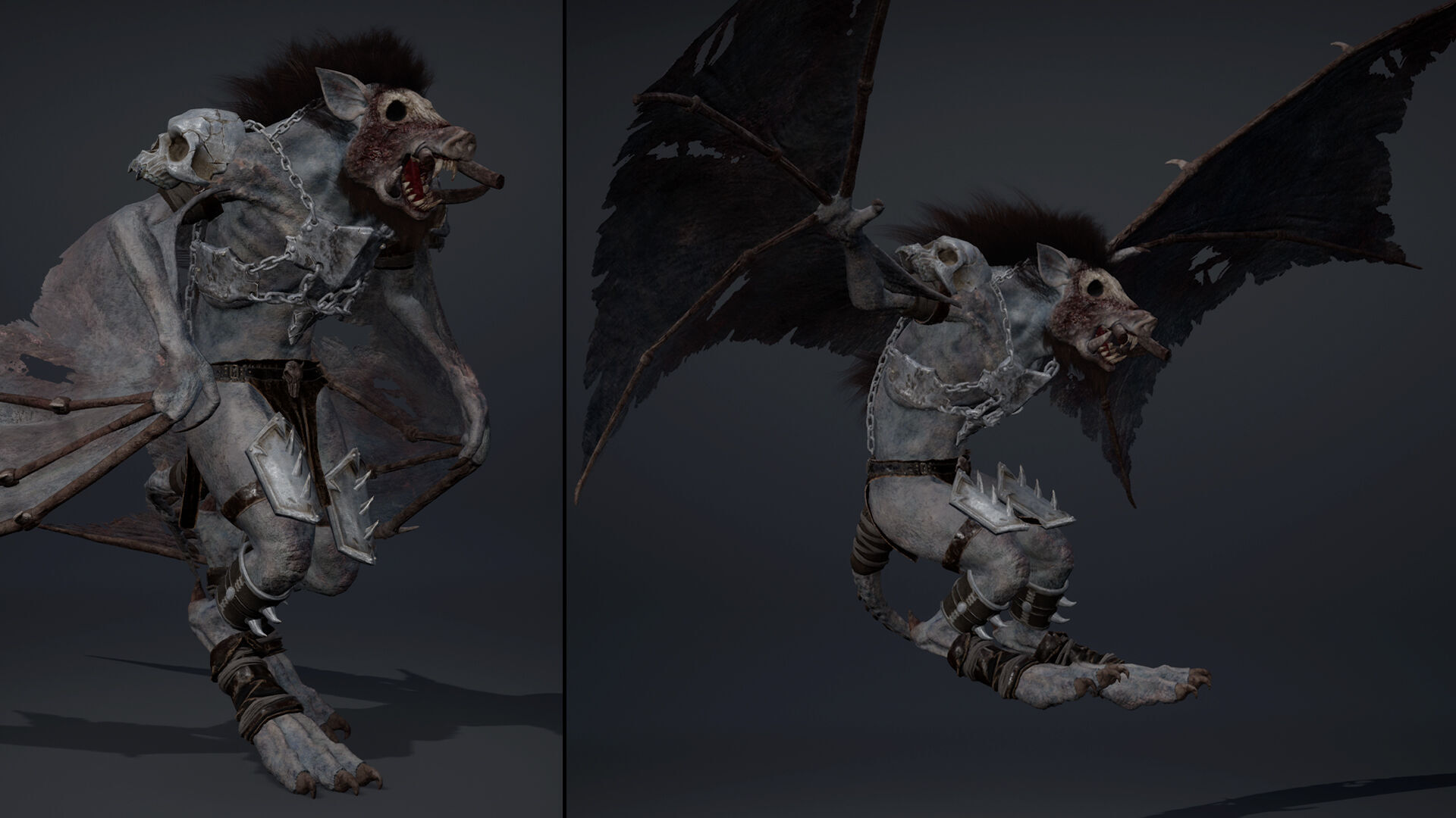 Thunder Brutal Wing1 Low-poly 3D model_14