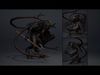Thunder Brutal Tentacle Low-poly 3D model_2