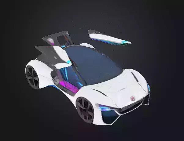 futuristic car