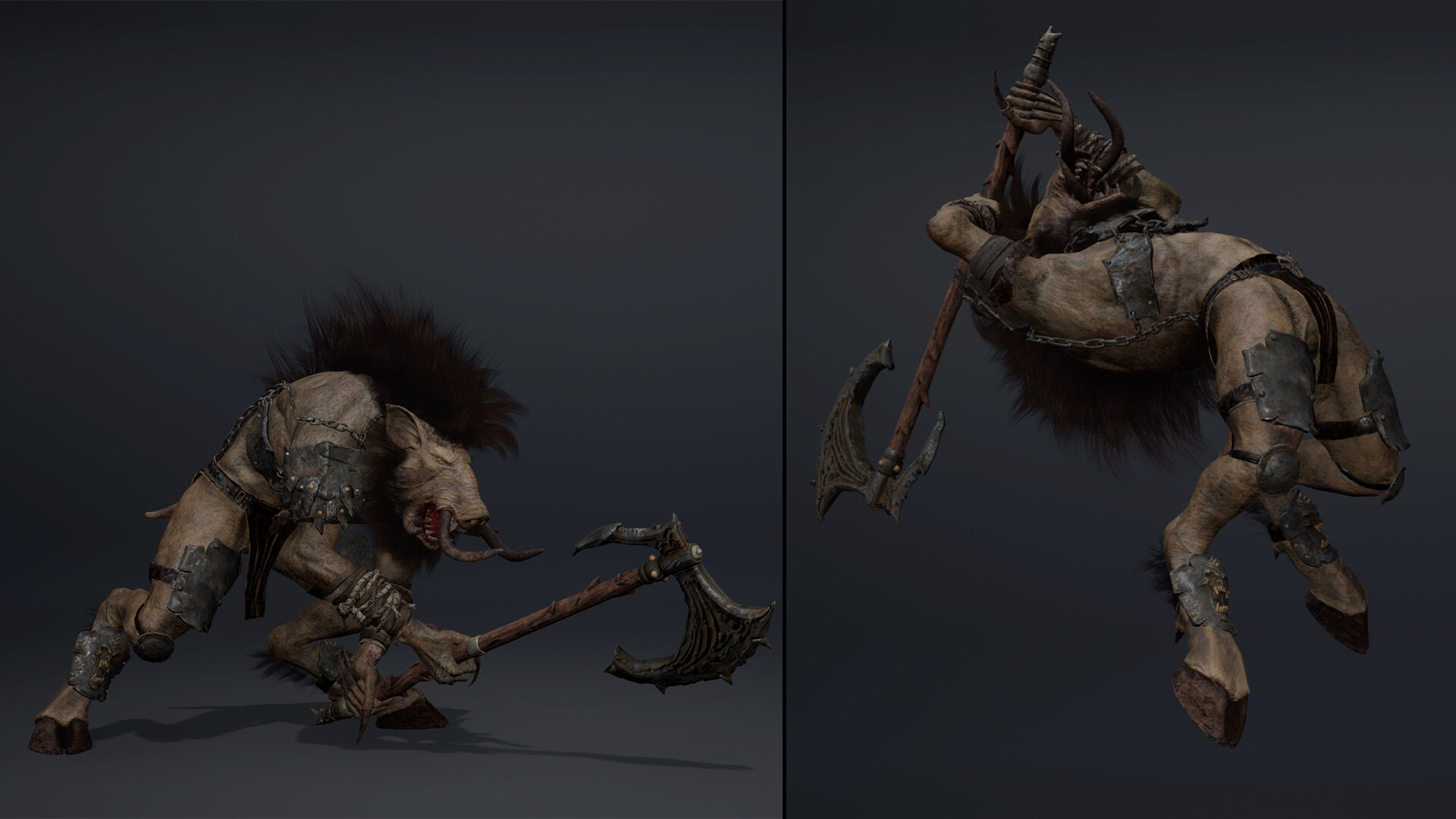 Thunder Brutal Arm2 Low-poly 3D model_9