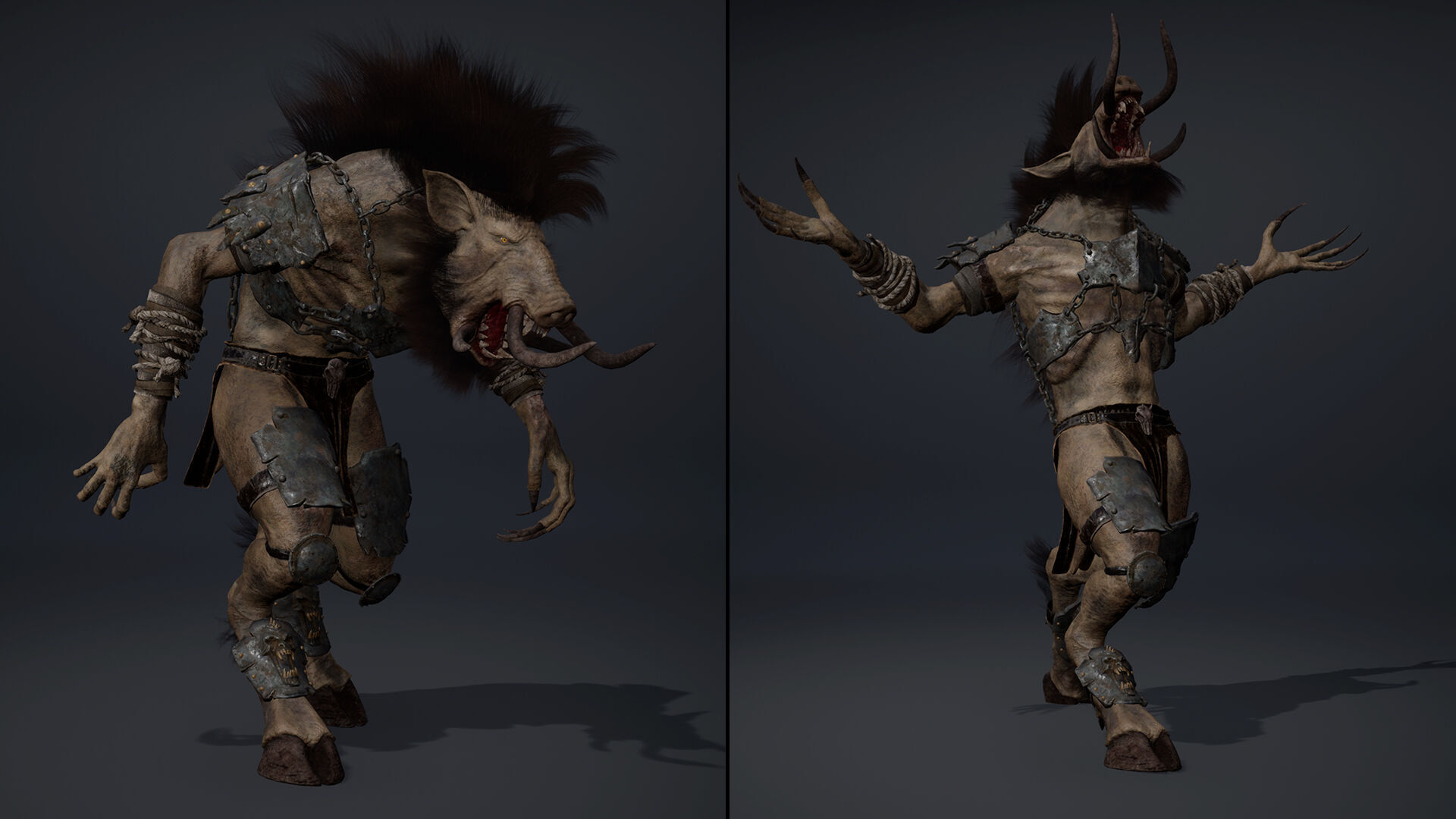 Thunder Brutal Arm2 Low-poly 3D model_20