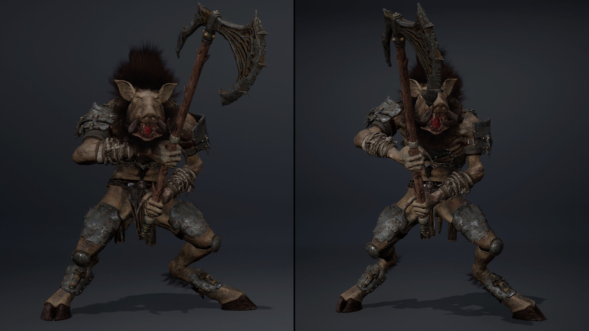 Thunder Brutal Arm2 Low-poly 3D model_8