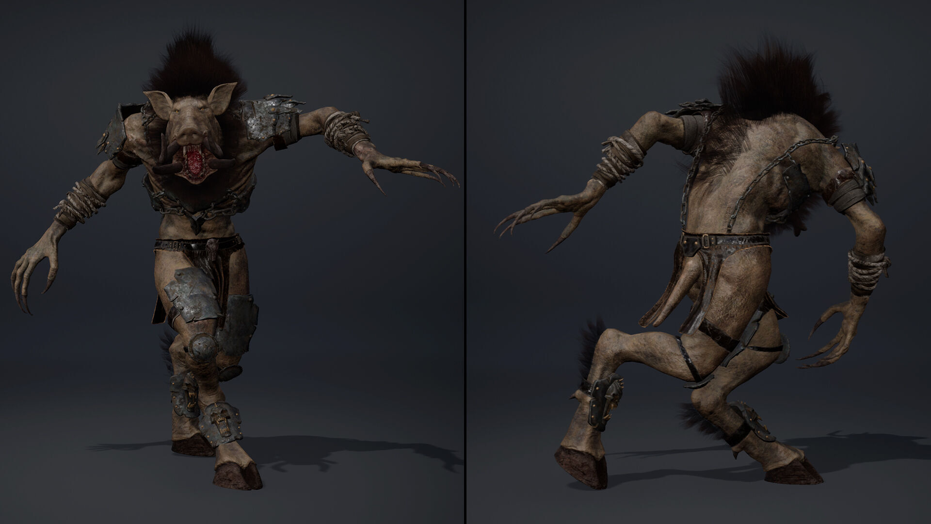 Thunder Brutal Arm2 Low-poly 3D model_21