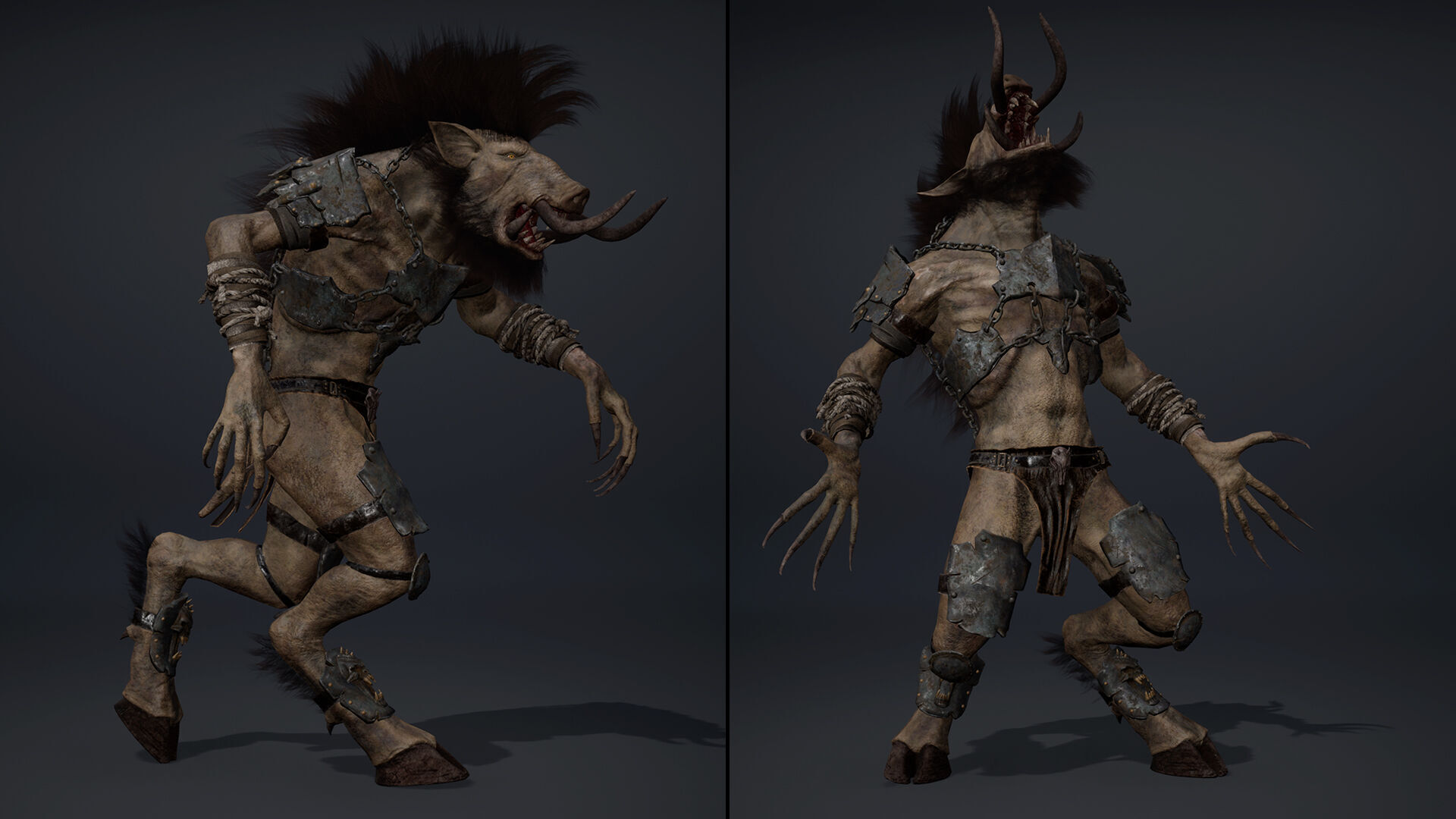 Thunder Brutal Arm2 Low-poly 3D model_17