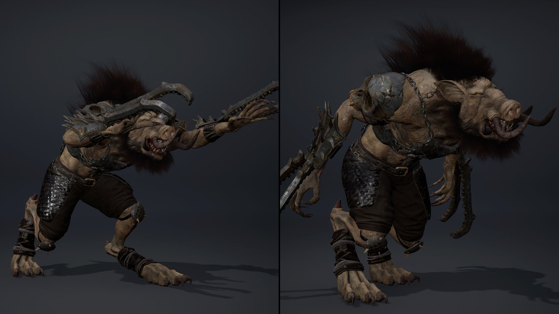 Thunder Brutal Arm1 Brutal Low-poly 3D model_8