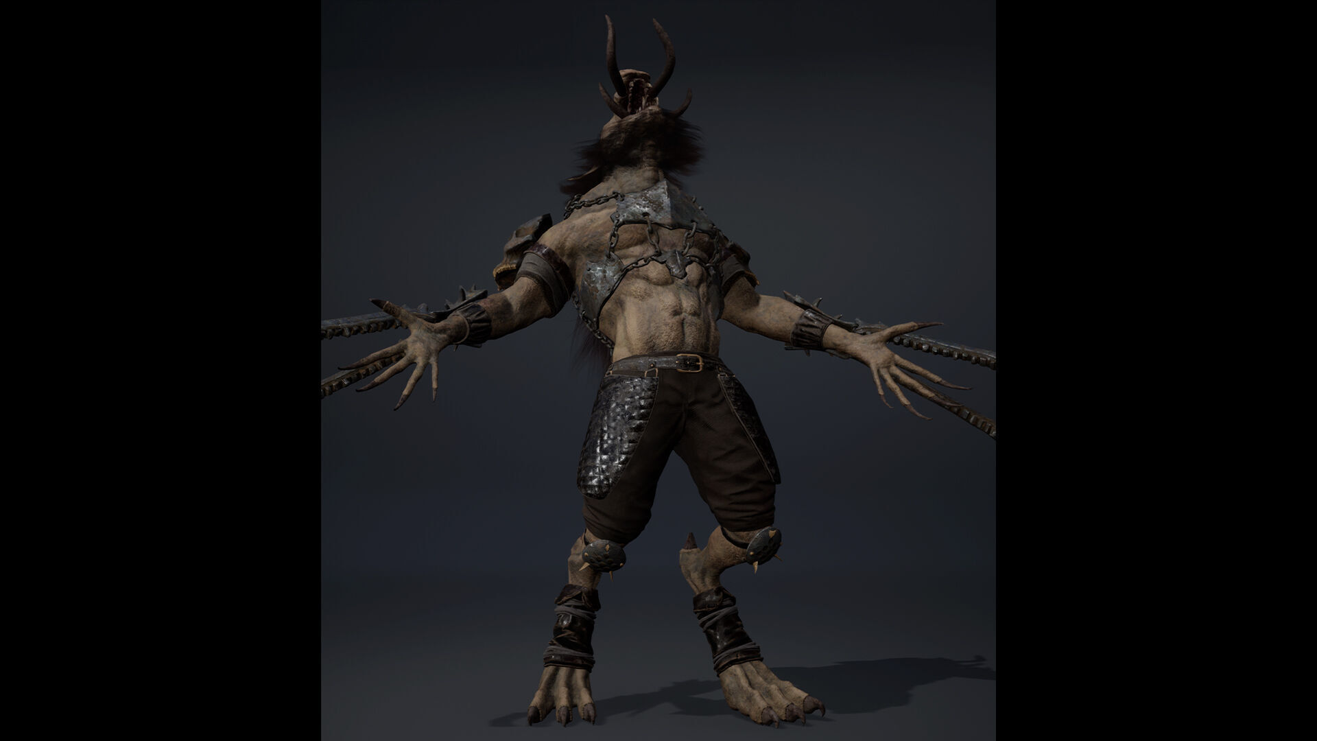 Thunder Brutal Arm1 Brutal Low-poly 3D model_4