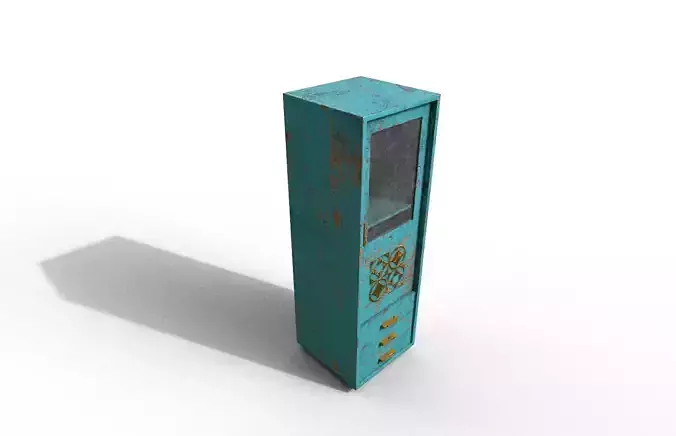 Old Modern Furniture 3D Model Terror