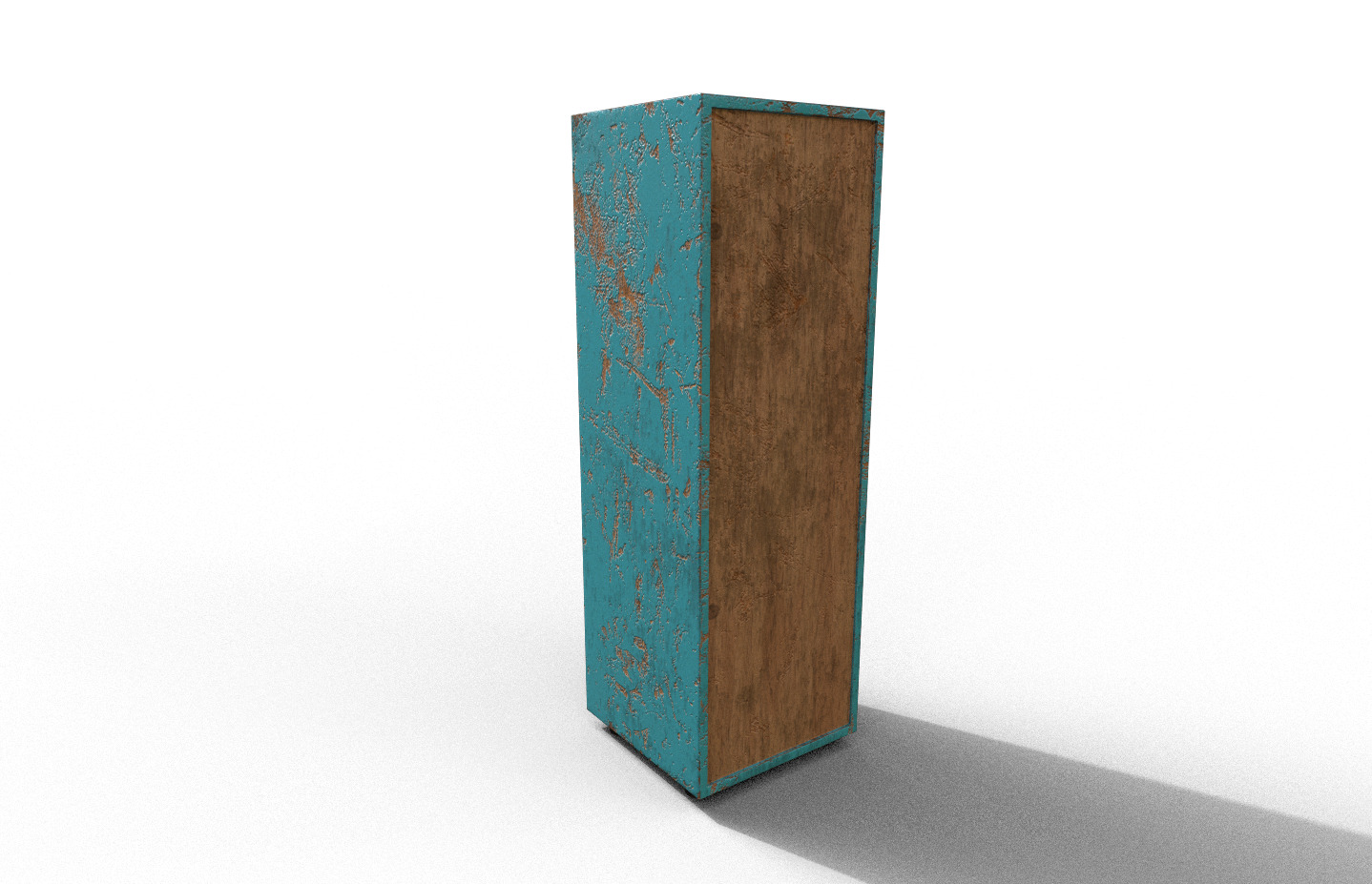 Old Modern Furniture 3D Model Terror Low-poly 3D model_3