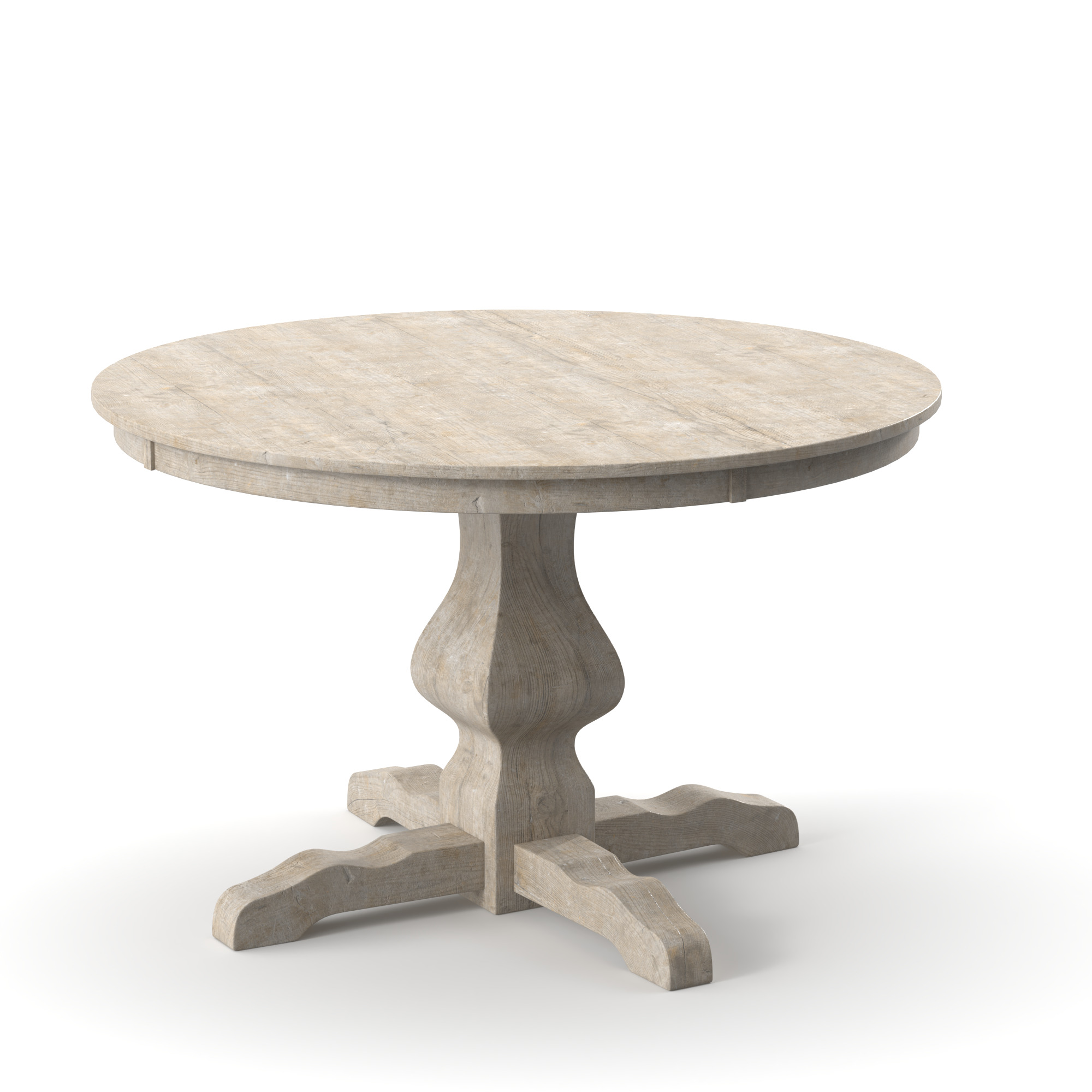 Dining Table 3D model_2