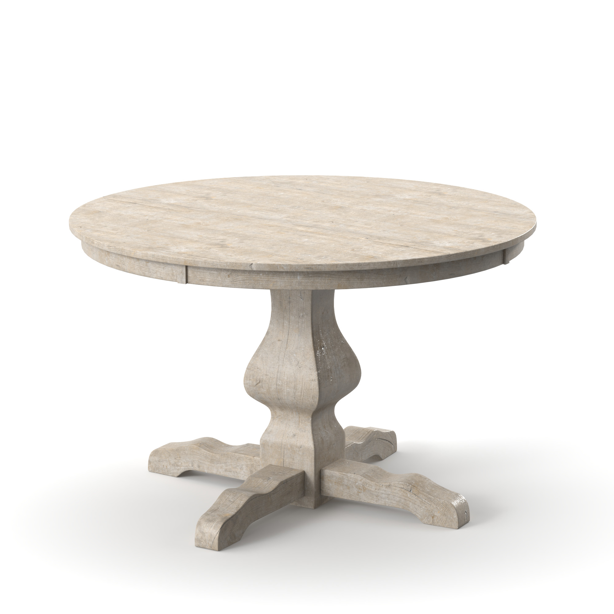 Dining Table 3D model_6