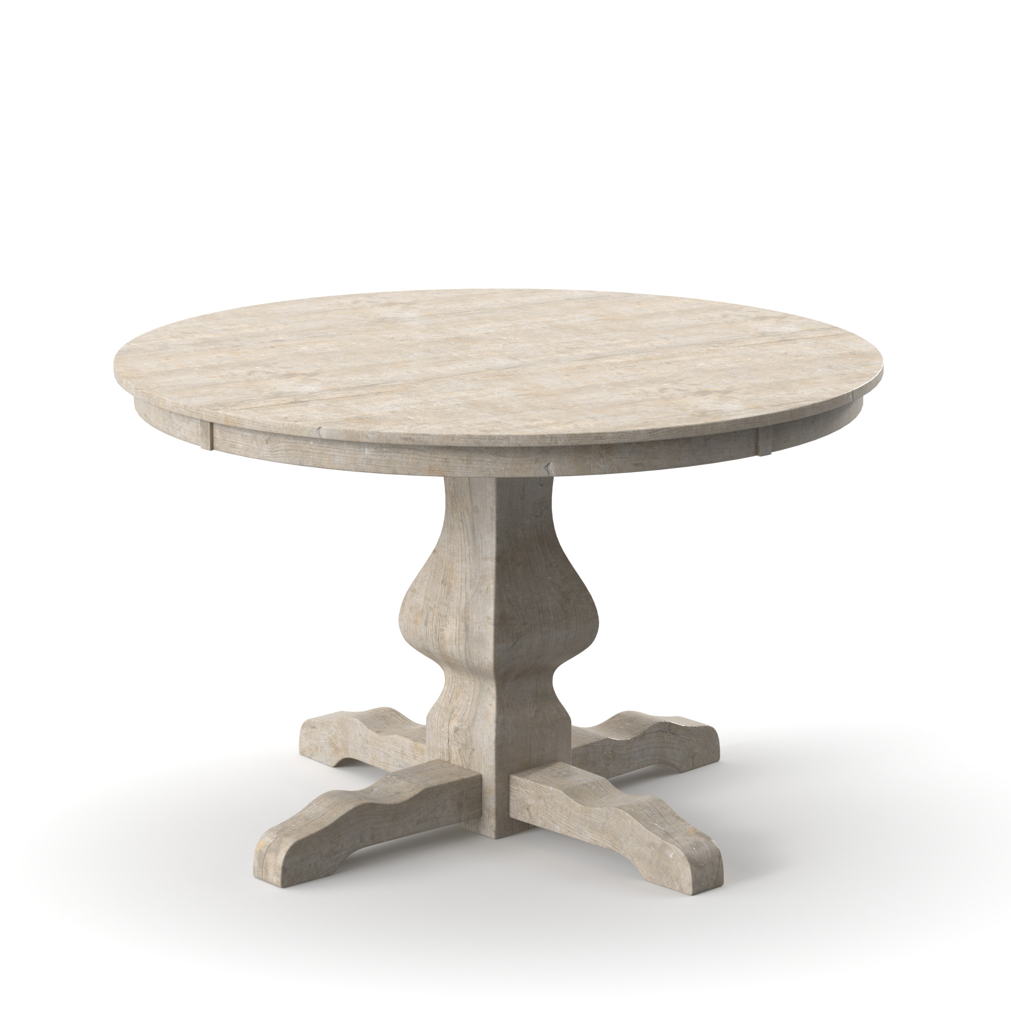 Dining Table 3D model_4