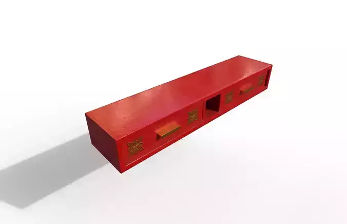 Modern Furniture 3D Model Low-poly 3D model