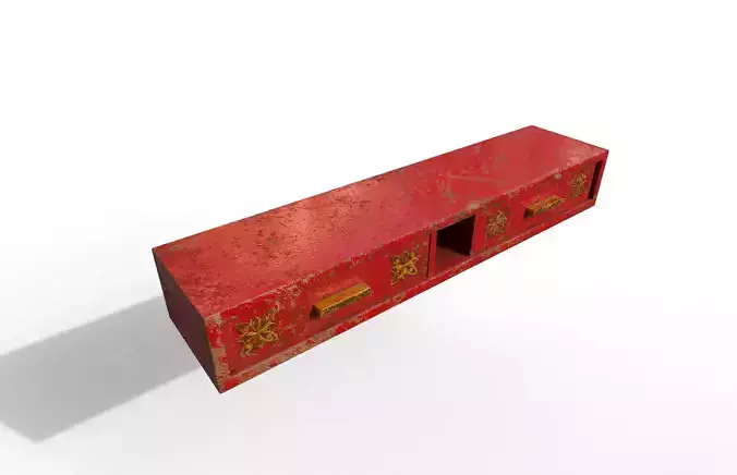 Old Modern Furniture 3D Model Terror
