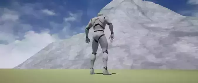 3D Model  Mountain 2 FBX