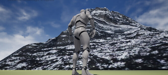 3D Model  Mountain 3 FBX 3D model