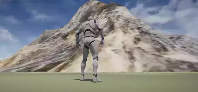 3D Model Mountain 4 FBX 3D model