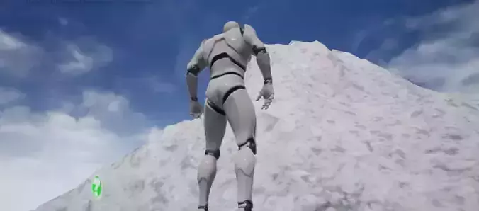 3D Model Mountain 7  FBX 3D model