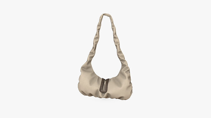 Autumn Women Bag Low-poly 3D model