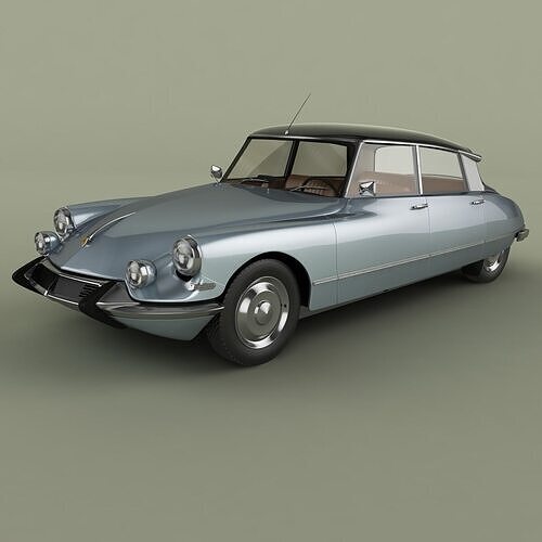 Citroen DS21 1965 3D model