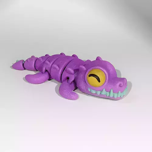 Crocodile  3D print model