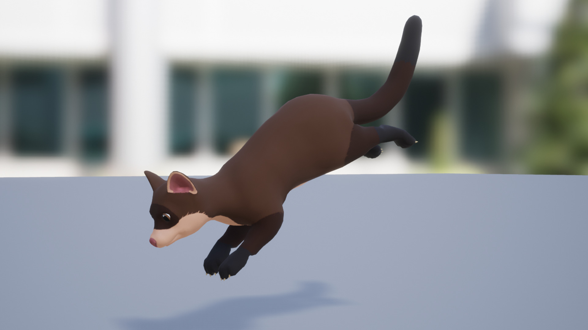 Cartoon small animals pack Low-poly 3D model_14