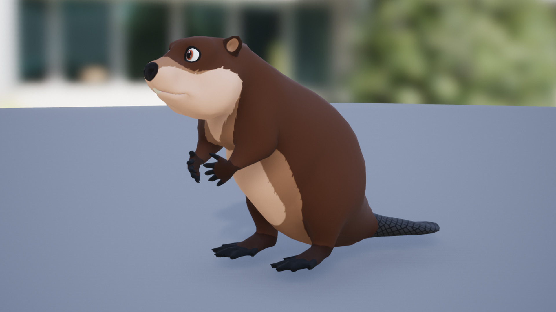 Cartoon small animals pack Low-poly 3D model_10