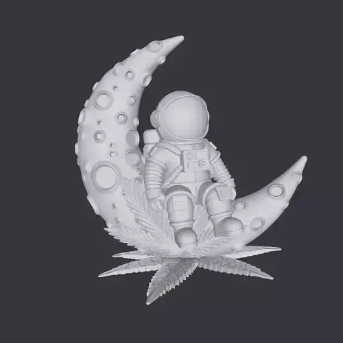 spaceman 3D print model