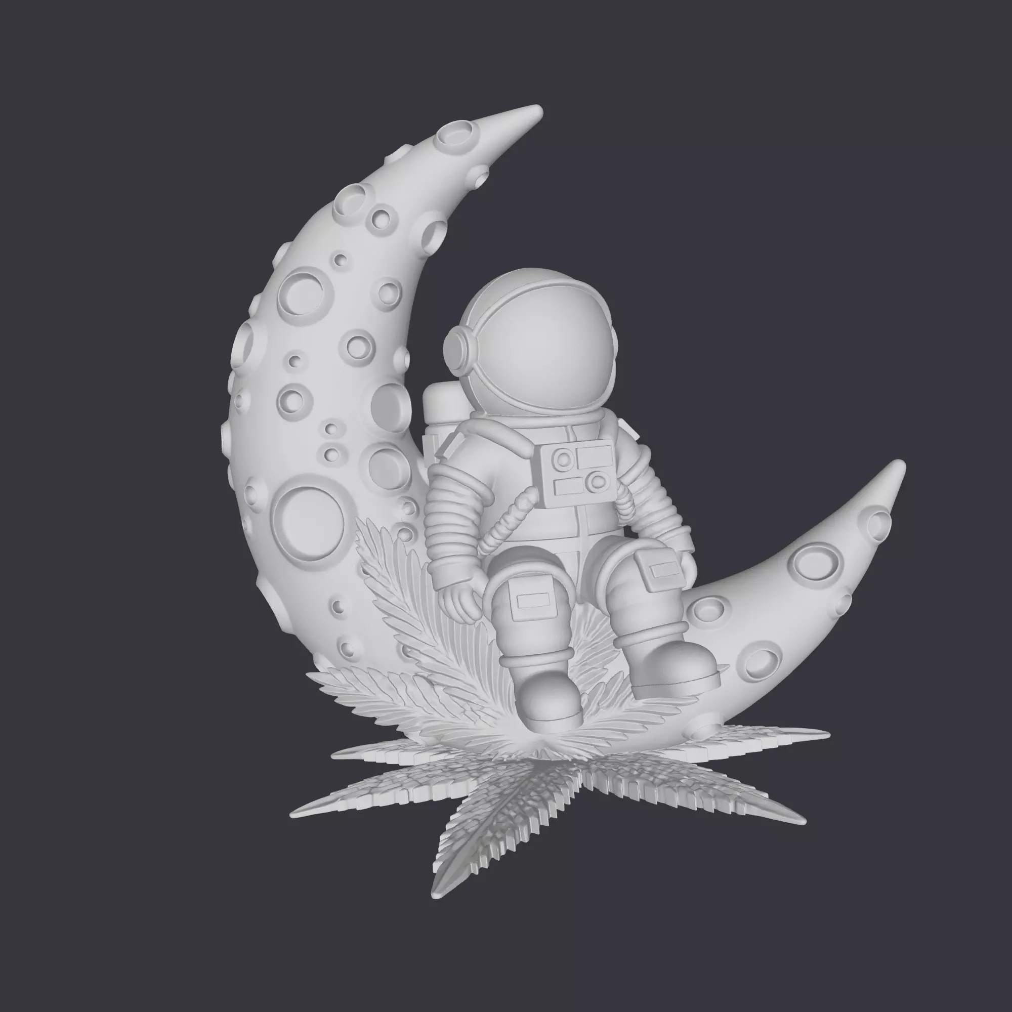 spaceman 3D print model