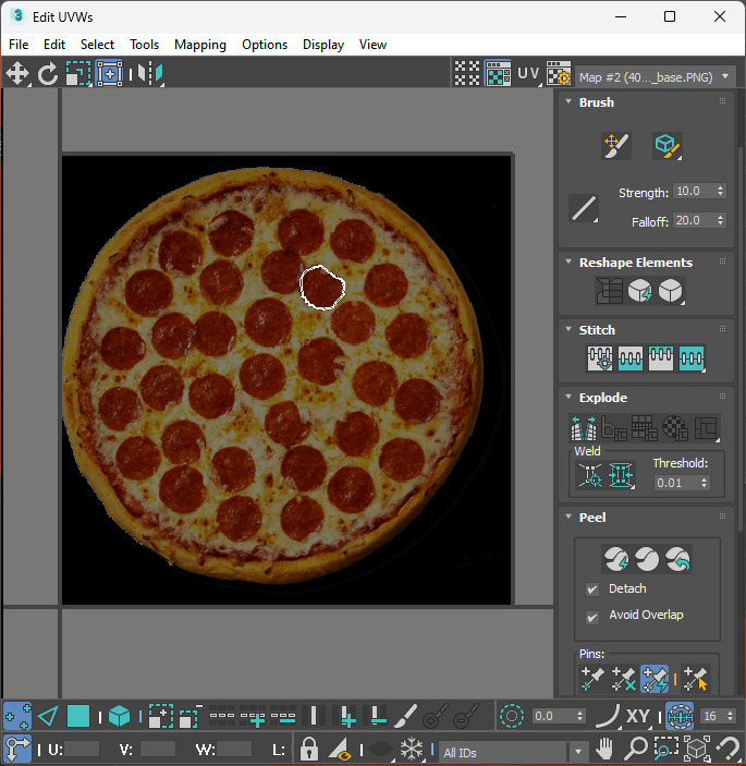 Turkish Pepperoni Lahmacun 3D model_35
