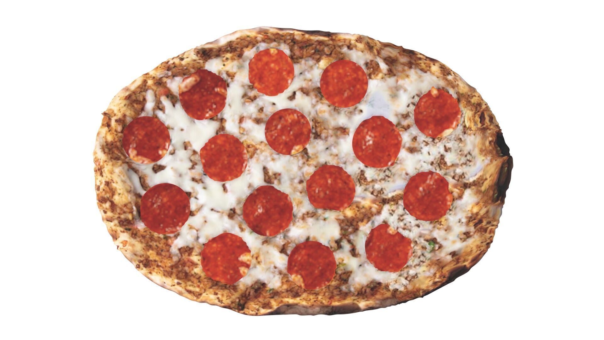 Turkish Pepperoni Lahmacun 3D model_14