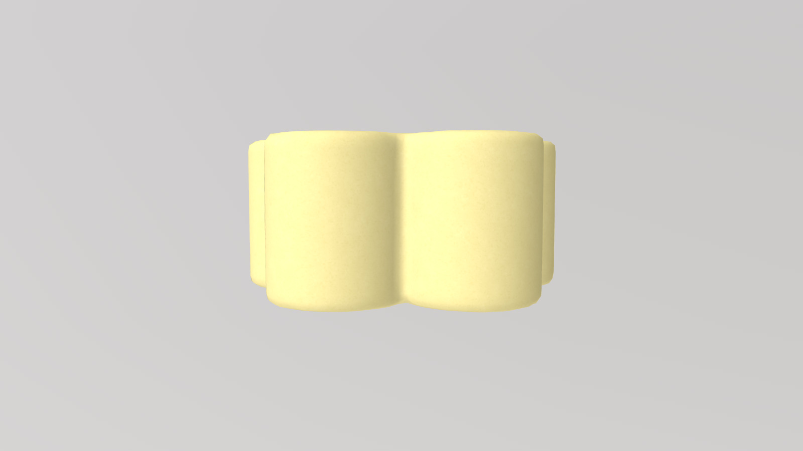 Stylized Low-Poly Flower-shaped Marshmallow Low-poly 3D model_10