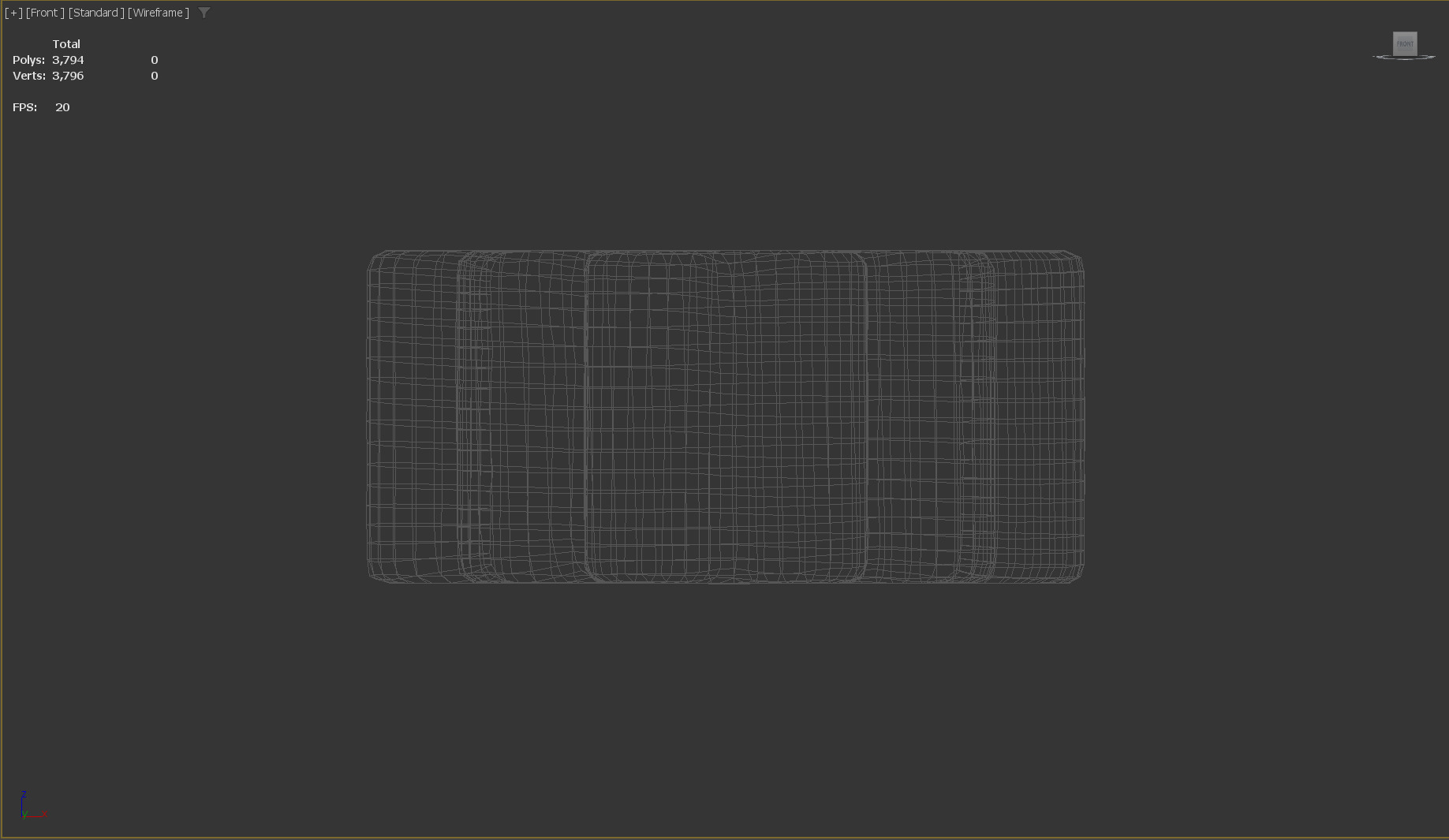 Stylized Low-Poly Flower-shaped Marshmallow Low-poly 3D model_16