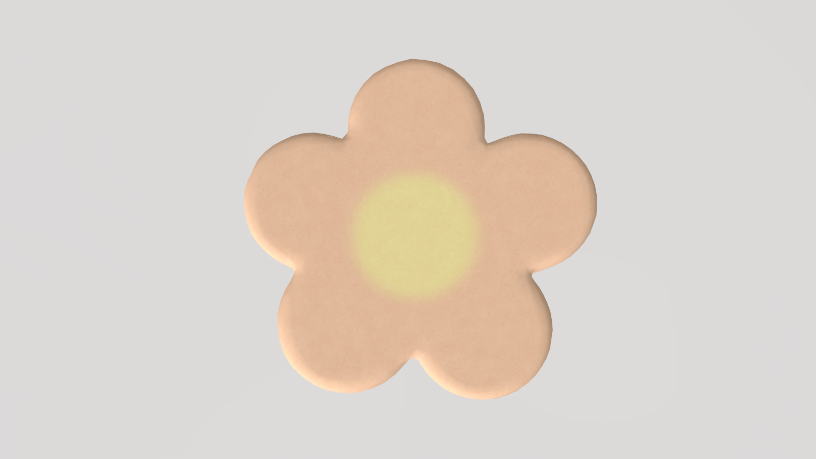 Stylized Low-Poly Flower-shaped Marshmallow Low-poly 3D model_12