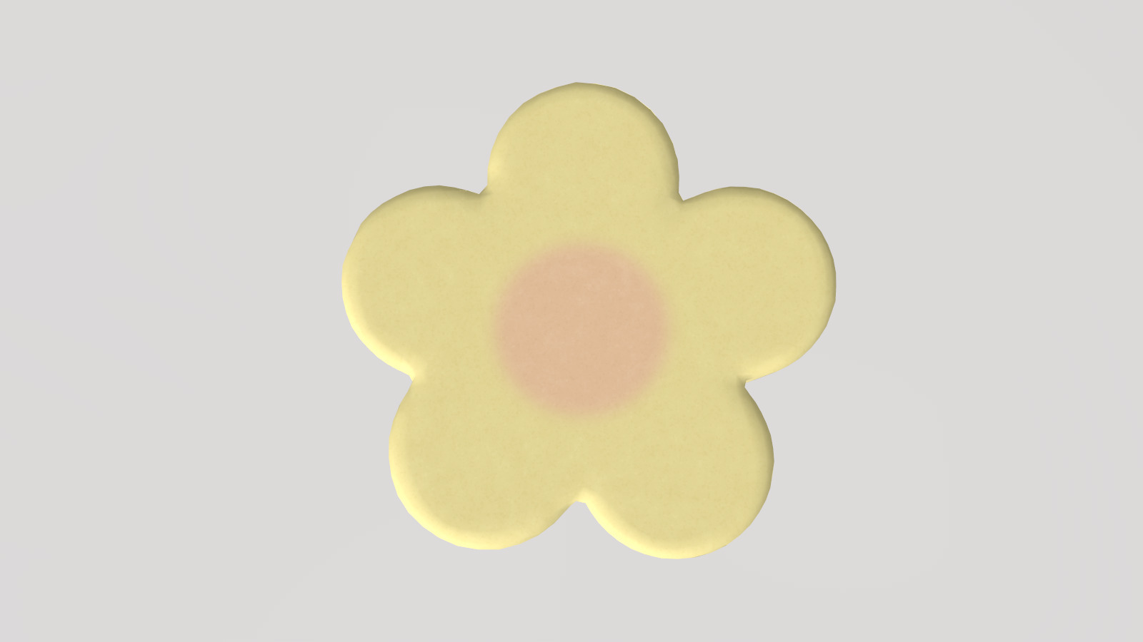 Stylized Low-Poly Flower-shaped Marshmallow Low-poly 3D model_9