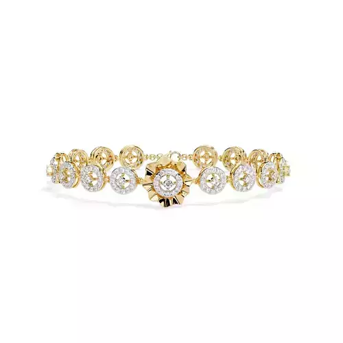 SOLITARE BRACELETS WITH RENDER AND DETAIL IMAGE 9 3D print model