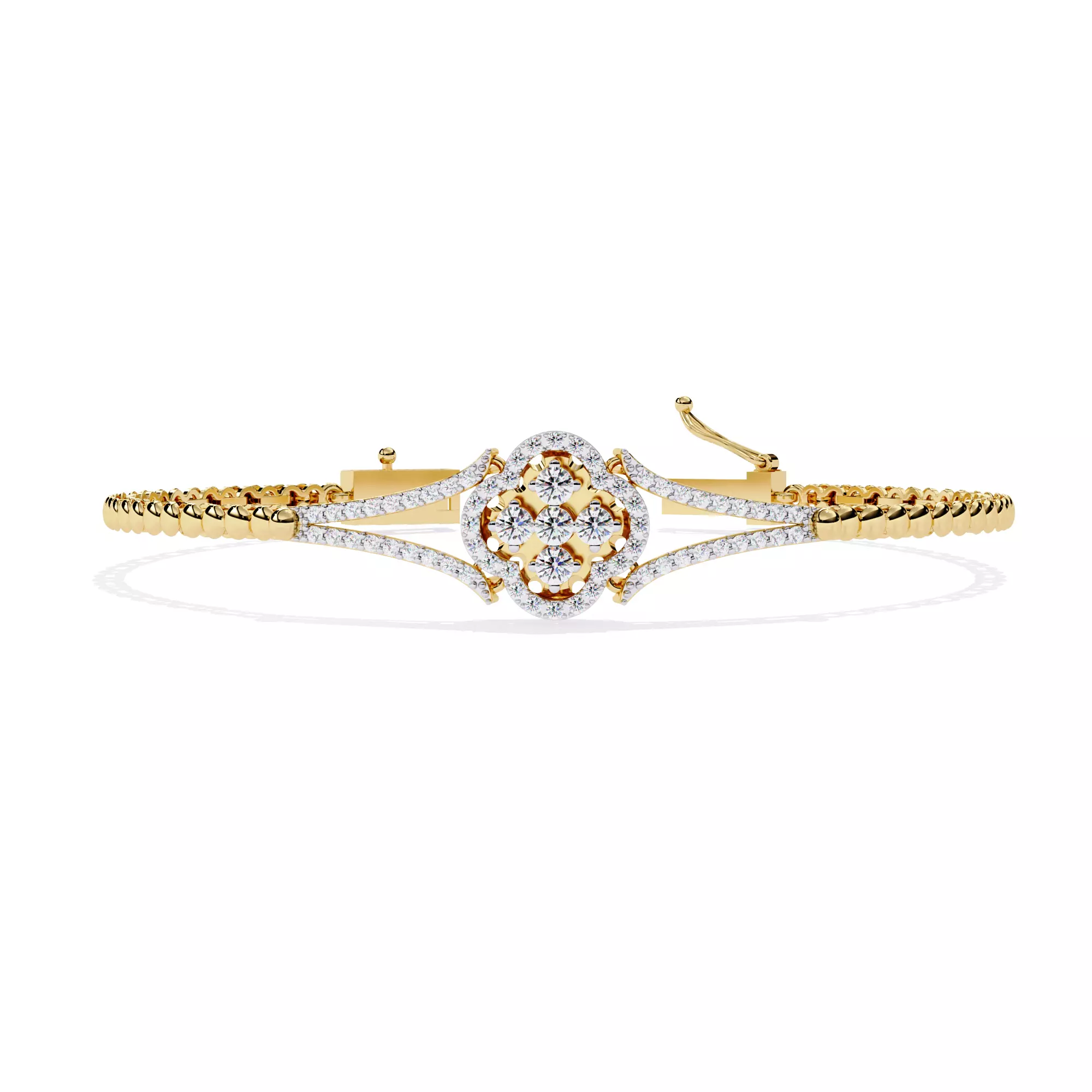 SOLITARE BRACELETS WITH RENDER AND DETAIL IMAGE 8 3D print model