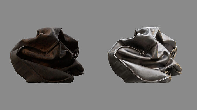 Crushed Fish Can 07 3D model 7