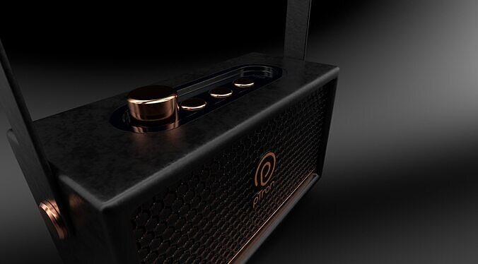 Ptron AMP  music box Free 3D model