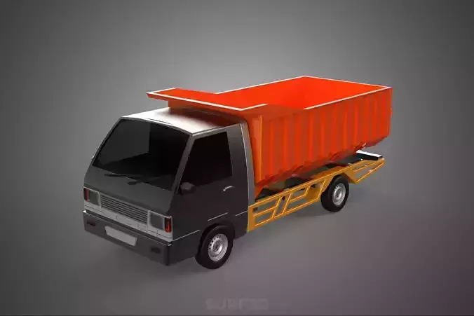 SMALL TIPPER DUMP TRUCK PICK UP HYDRAULIC CONTAINER CAR VEHICLE