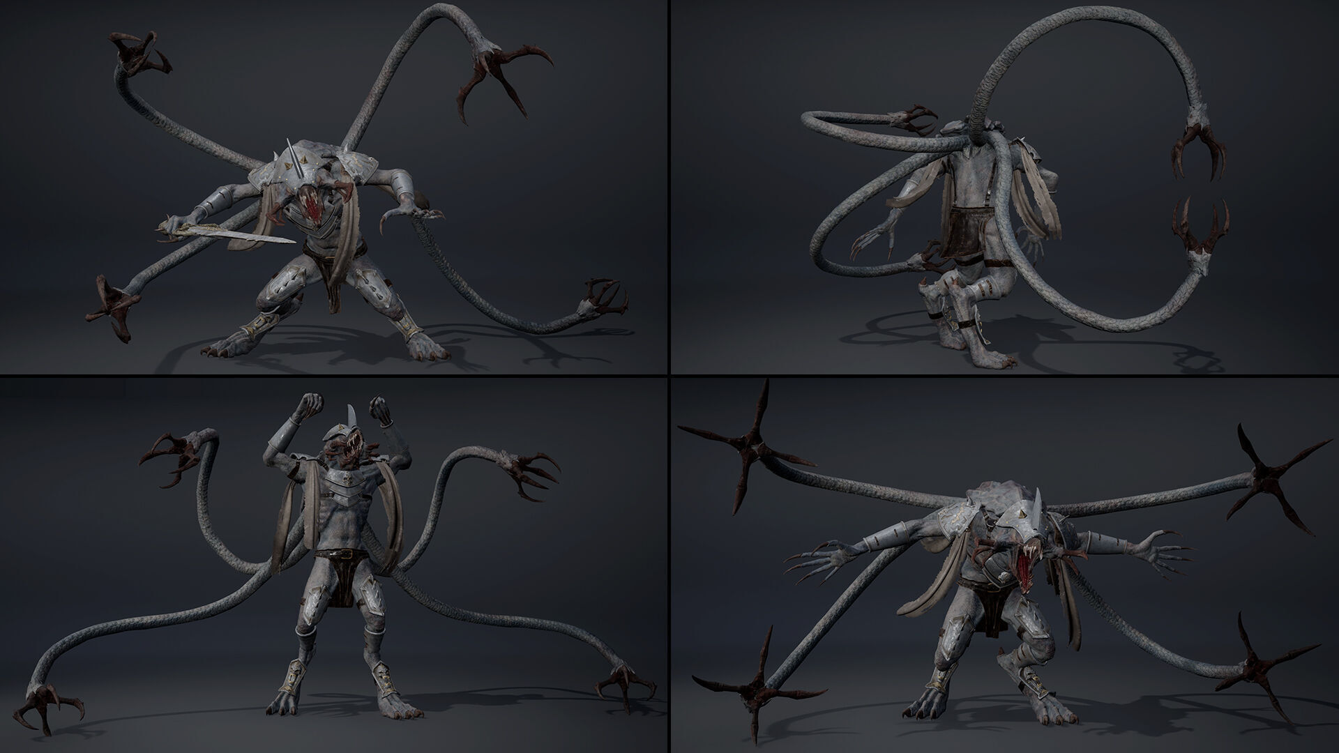 3D model Venom Swordman Tentacle VR / AR / low-poly | CGTrader