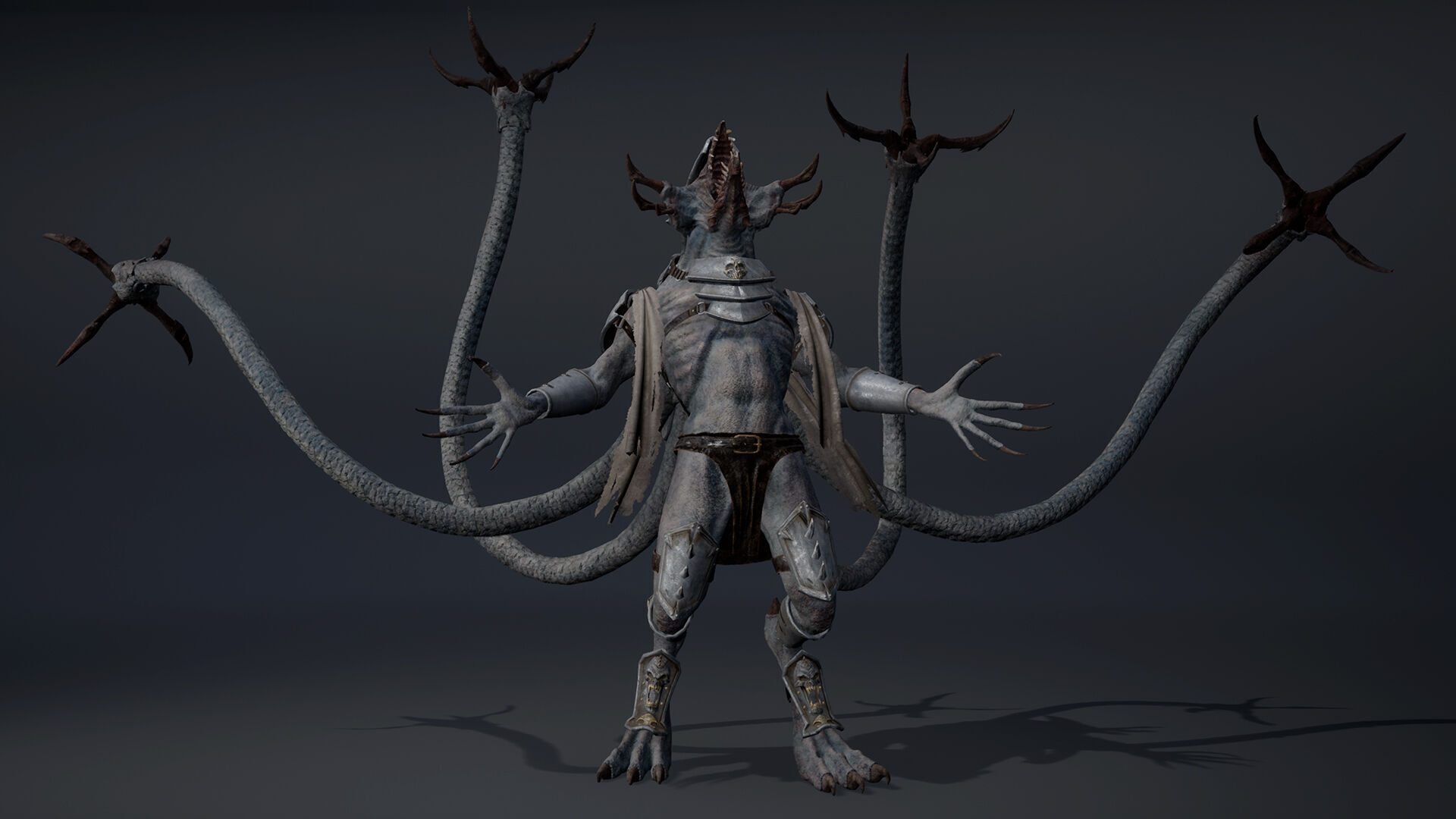 3D model Venom Swordman Tentacle VR / AR / low-poly | CGTrader